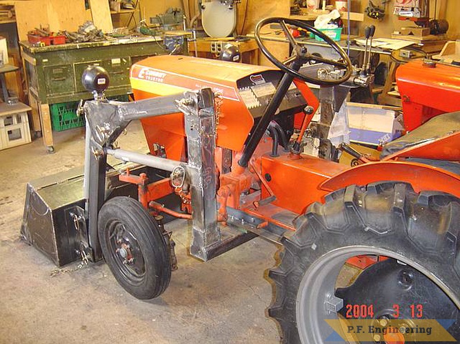 P.F. Engineering Do It Yourself Plans — Frontend Loader Plans