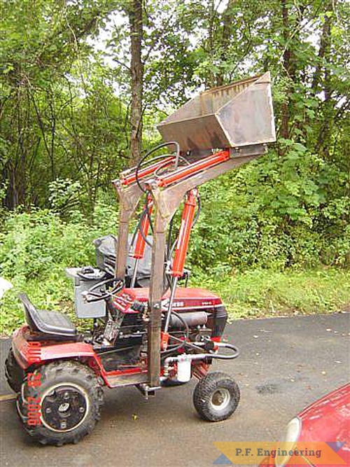P.F. Engineering — Doityourself Plans — Gallery Wheel Horse