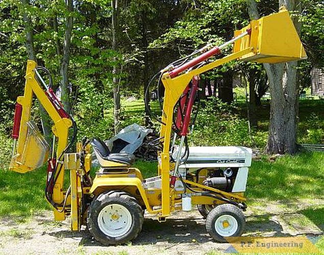 P.F. Engineering — Doityourself Plans — Gallery Backhoe