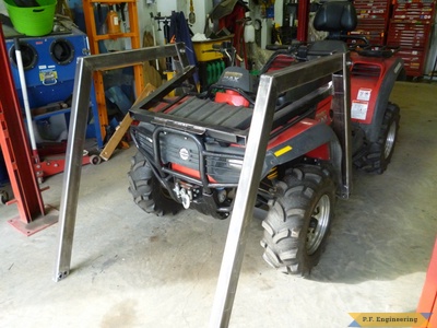 Bombardier ATV Loader boom