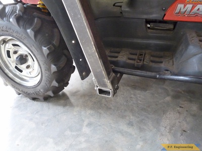 Bombardier ATV Loader tower mount