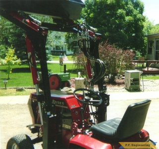 wheelhorse loader rear by Charles D., Medford, MN