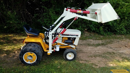 Danne W., Cub Cadet 129 loader