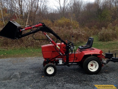 Gravely loader left side by Grant R., Milton, VT