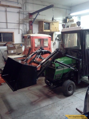 Deutz-allis 1920  loader bucket by Steve P., Oostburg, WI