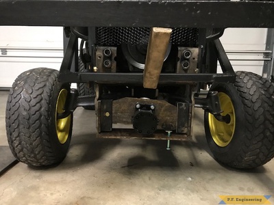 Jared G, Aberdeen, NC John Deere 300 front end loader pump mount