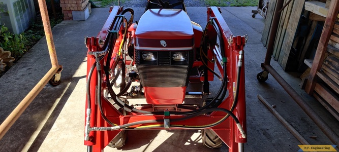 1985 Wheelhorse 310-8 loader by Don A., Thibodaux, LA, front view