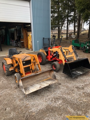 Calvin K from Thamesford Ontario CASE 444 and 646 loader comparison