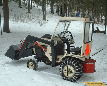 Bolens HT-23 Garden Tractor Loader_2