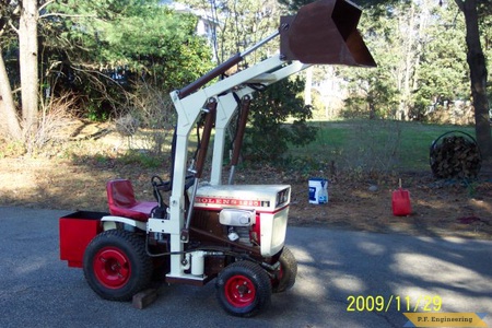 Brian's Bolens garden tractor loader project_5