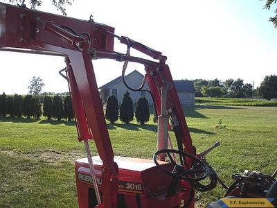 Case Ingersoll 3018 garden tractor loader_1