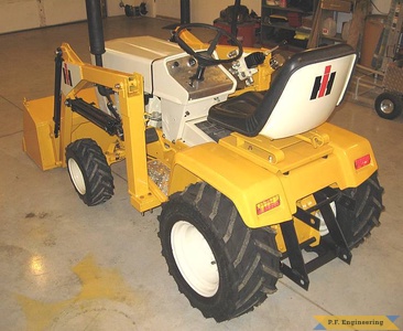 Cub Cadet 1450 garden tractor loader_1