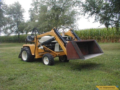 Cub Cadet 1450 Garden Tractor Loader_1