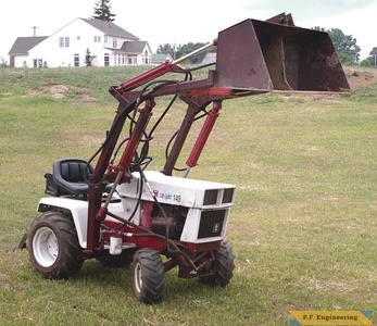 Cub Cadet 149 Garden Tractor Loader_1