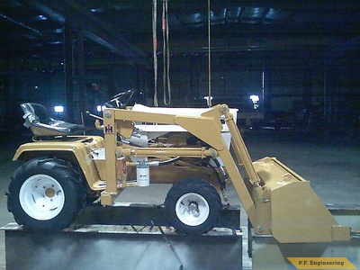 Cub Cadet 149 garden tractor loader_1