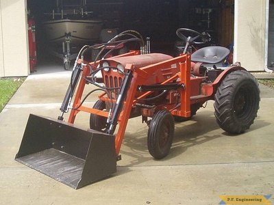 Economy Power King compact tractor loader_1