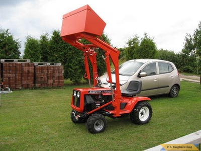 Gilson garden tractor loader_1